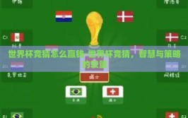 世界杯竞猜怎么赢钱-世界杯竞猜，智慧与策略的较量