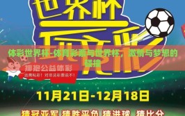 体彩世界杯-体育彩票与世界杯，激情与梦想的碰撞