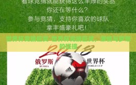 世界杯竞猜巨奖-世界杯竞猜巨奖，激情与梦想的碰撞