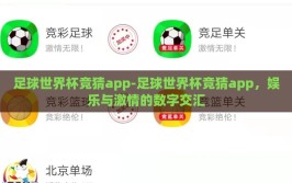 足球世界杯竞猜app-足球世界杯竞猜app，娱乐与激情的数字交汇