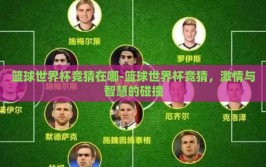 篮球世界杯竞猜在哪-篮球世界杯竞猜，激情与智慧的碰撞