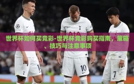 世界杯如何买竞彩-世界杯竞彩购买指南，策略、技巧与注意事项