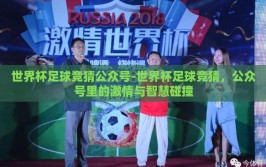 世界杯足球竞猜公众号-世界杯足球竞猜，公众号里的激情与智慧碰撞