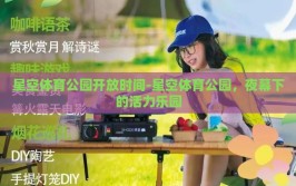 星空体育公园开放时间-星空体育公园，夜幕下的活力乐园