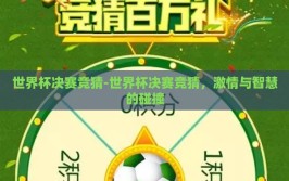 世界杯决赛竞猜-世界杯决赛竞猜，激情与智慧的碰撞
