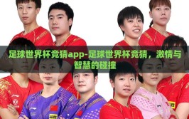 足球世界杯竞猜app-足球世界杯竞猜，激情与智慧的碰撞