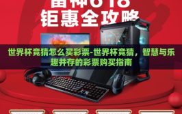 世界杯竞猜怎么买彩票-世界杯竞猜，智慧与乐趣并存的彩票购买指南