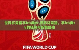 世界杯竞猜宇fc3典tv-世界杯竞猜，宇fc3典tv的狂热与智慧碰撞