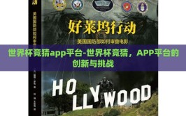 世界杯竞猜app平台-世界杯竞猜，APP平台的创新与挑战