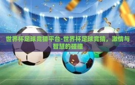 世界杯足球竞猜平台-世界杯足球竞猜，激情与智慧的碰撞