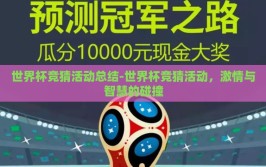 世界杯竞猜活动总结-世界杯竞猜活动，激情与智慧的碰撞