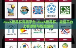 2026世界杯竞猜平台-2026世界杯，竞猜平台上的激情与智慧碰撞