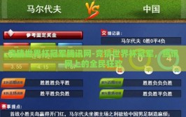 竞猜世界杯冠军腾讯网-竞猜世界杯冠军，腾讯网上的全民狂欢
