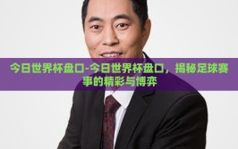 今日世界杯盘口-今日世界杯盘口，揭秘足球赛事的精彩与博弈