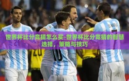 世界杯比分竞猜怎么买-世界杯比分竞猜的智慧选择，策略与技巧