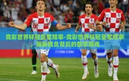 竞彩世界杯冠亚军赔率-竞彩世界杯冠亚军赔率，揭秘胜负背后的数字游戏