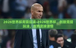 2026世界杯竞猜玩法-2026世界杯，创新竞猜玩法，点燃足球激情