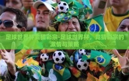 足球世界杯竞猜彩宗-足球世界杯，竞猜彩宗的激情与策略