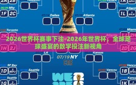 2026世界杯赛事下注-2026年世界杯，全球足球盛宴的数字投注新视角