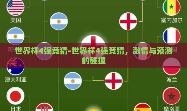 世界杯4强竞猜-世界杯4强竞猜，激情与预测的碰撞