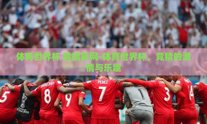 体育世界杯 竞猜官网-体育世界杯，竞猜的激情与乐趣