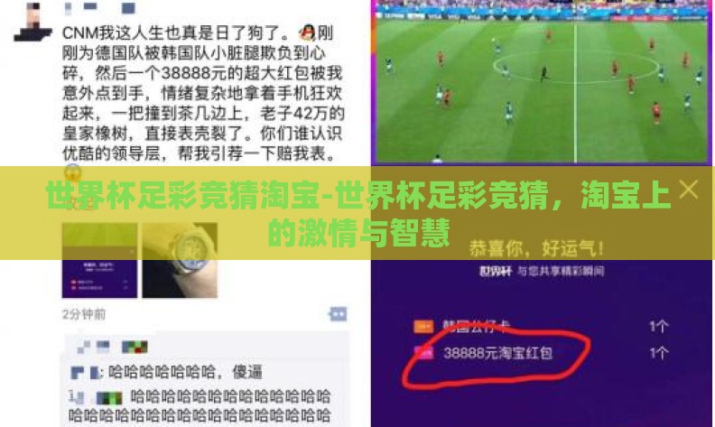 世界杯足彩竞猜淘宝-世界杯足彩竞猜，淘宝上的激情与智慧