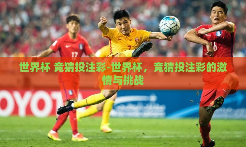 世界杯 竞猜投注彩-世界杯,竞猜投注彩的激情与挑战 世界杯 竞猜投注彩-世界杯,竞猜投注彩的激情与挑战