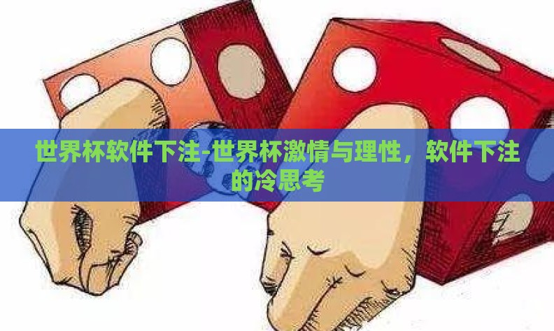 世界杯软件下注-世界杯激情与理性,软件下注的冷思考 世界杯软件下注-世界杯激情与理性,软件下注的冷思考