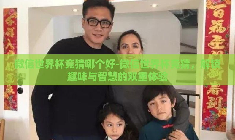 微信世界杯竞猜哪个好-微信世界杯竞猜，解锁趣味与智慧的双重体验