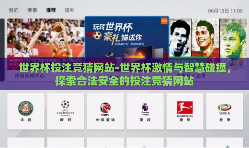 世界杯投注竞猜网站-世界杯激情与智慧碰撞，探索合法安全的投注竞猜网站