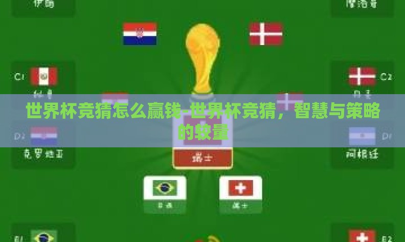 世界杯竞猜怎么赢钱-世界杯竞猜，智慧与策略的较量