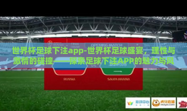 世界杯足球下注app-世界杯足球盛宴，理性与激情的碰撞——探索足球下注APP的魅力与风险