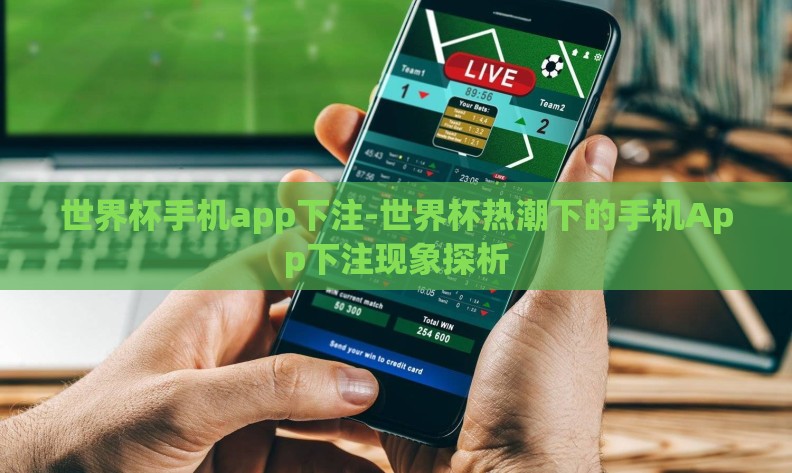 世界杯手机app下注-世界杯热潮下的手机App下注现象探析