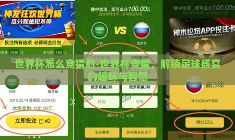 世界杯怎么竞猜的-世界杯竞猜，解锁足球盛宴的趣味与智慧